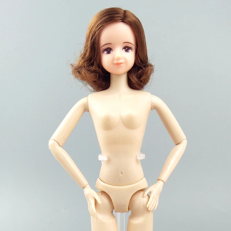 Детская игрушка 12 шарниров Подвижная кукла BJD тело и голова куклы licca 1/6 с