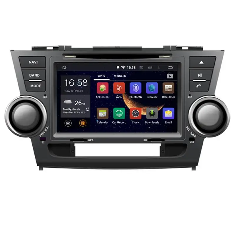 Автомобильный DVD-плеер на основе Android 8 &quot BT GPS Wi-Fi аудио радио стерео