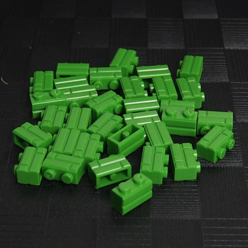 MOC город цифры строительные Конструкторы стены DIY блоки подставок Малый