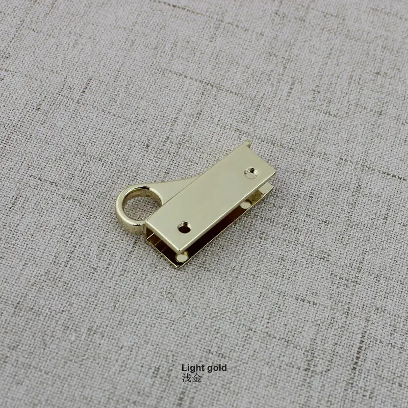 40 шт. 34*20 мм DIY кошелек с 2 боковыми зажимами литье под давлением никель цвет фурнитура для сумок застежка аксессуар, клатч для изготовления ваших сумок