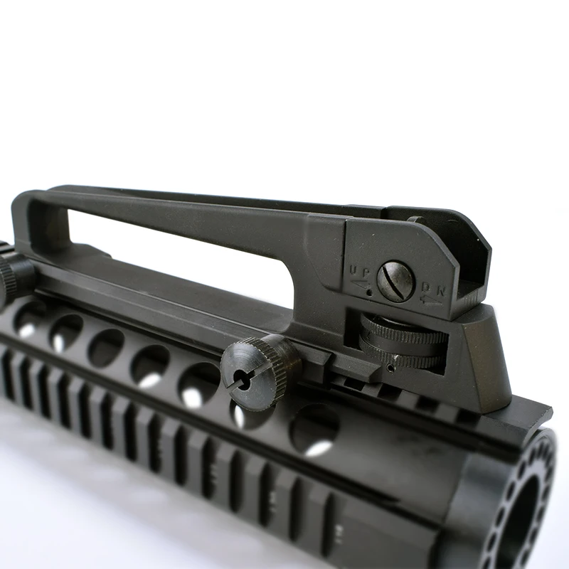 Carry Handle Тактический комбо съемная ручка для переноски Крепление с низким профилем плоский верх передний Железный прицел набор для страйкбола M4 M16 AR15 Охота Каза - Цвет: Carry Handle