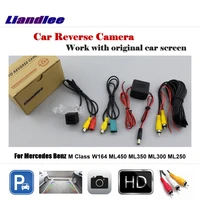 car reverse rearview camera for mercedes benz m class w164 ml450 ml350 ml300 ml250 original screen parking camera