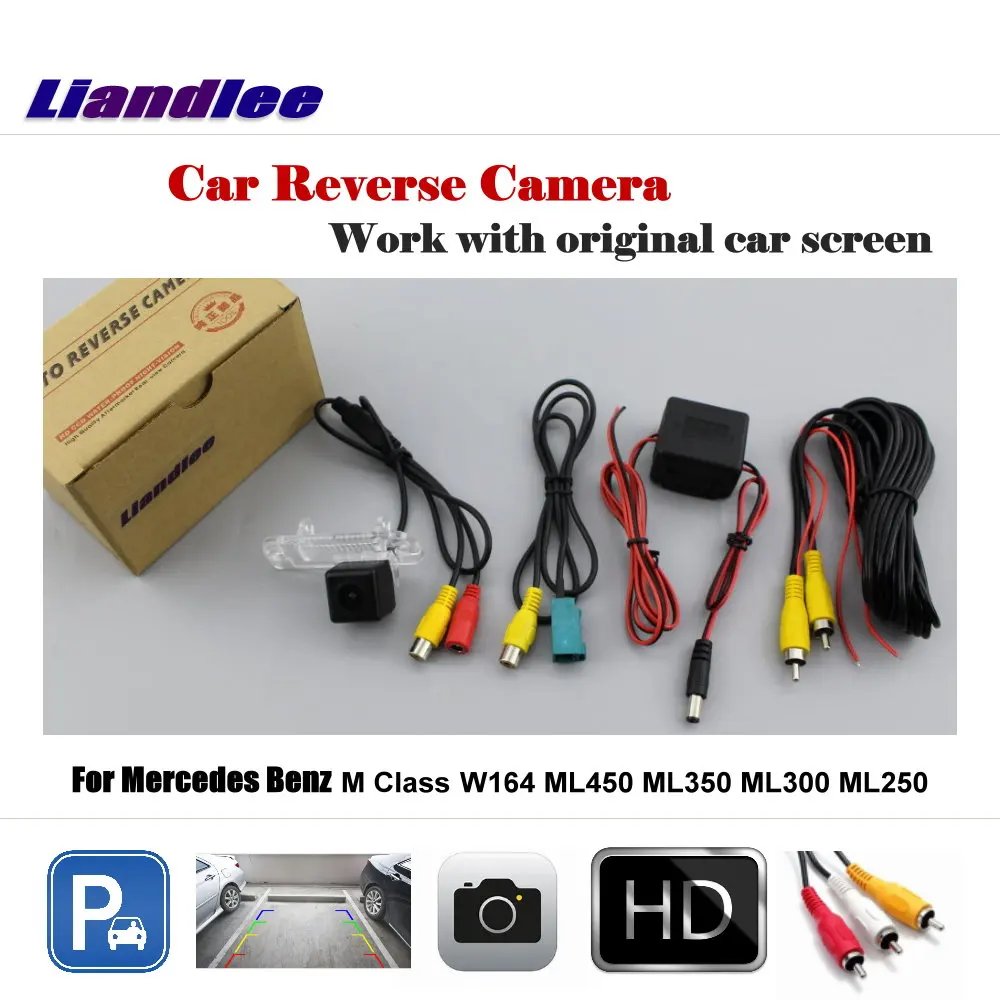 Автомобильная камера заднего вида Liandlee для Mercedes Benz M Class W164 ML450 ML350 ML300 ML250