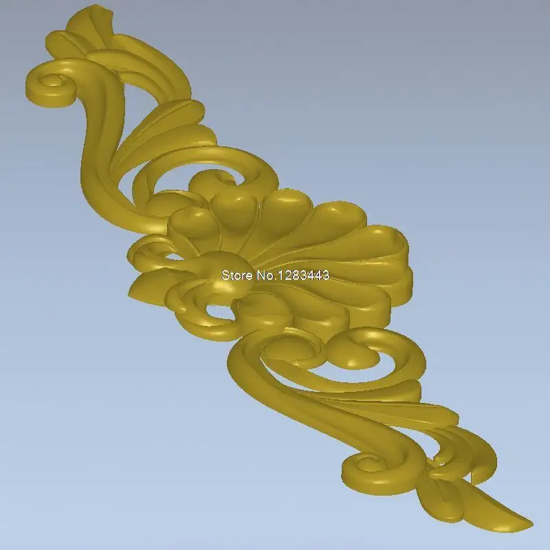 Высококачественная новая 3D модель для украшения мебели с ЧПУ резная фигурка