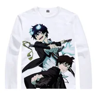 Туфли для косплея «Blue Exorcist», «футболки мульти-стиль, рубашка с длинными рукавами Ao no Ekusoshisuto Rin Юкио Окумура Kazue Като Косплэй рубашка
