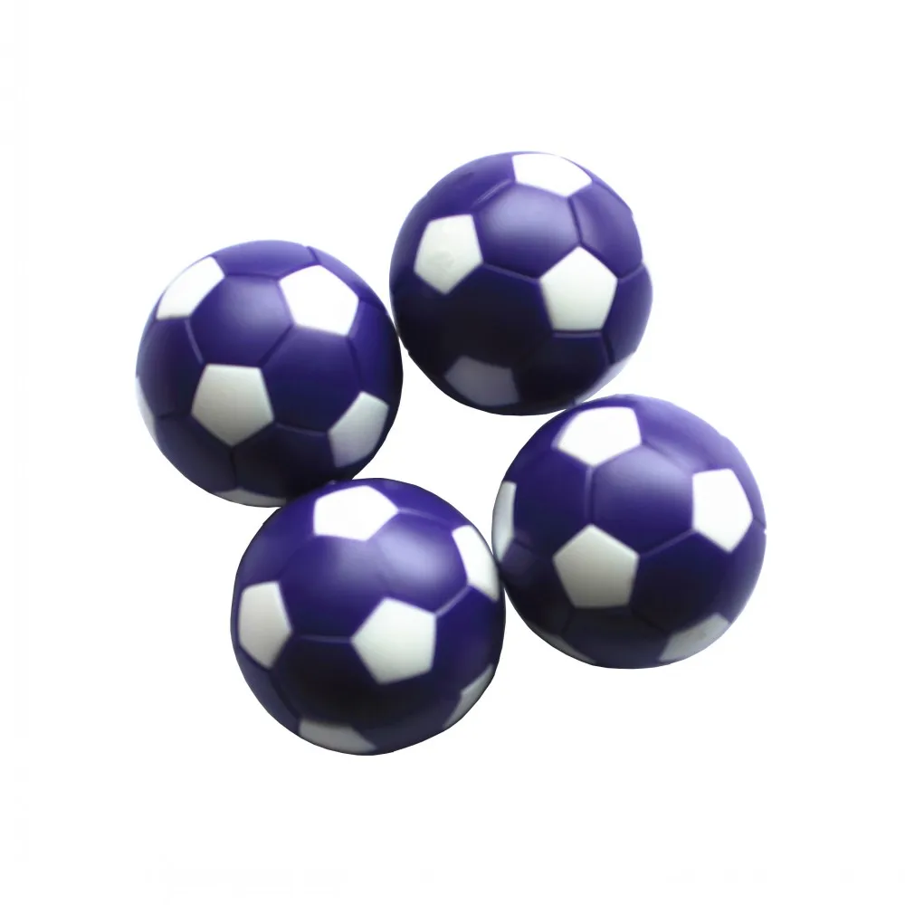 Футбольный мяч мини шары 4 шт. Футбол Настольный Мяч Fussball Крытый Игры Фиолетовый +