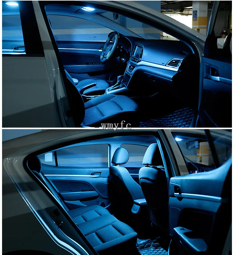Светодиодный светильник для чтения салона автомобиля hyundai elantra 2016 2017 2018 2020