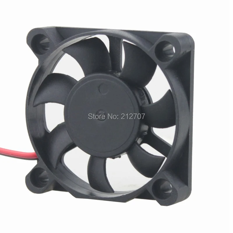 10 шт. Gdstime DC 12 В 2Pin 50 мм 5 см 5010 50x50x10 черный Бесщеточный вентилятор охлаждения|brushless