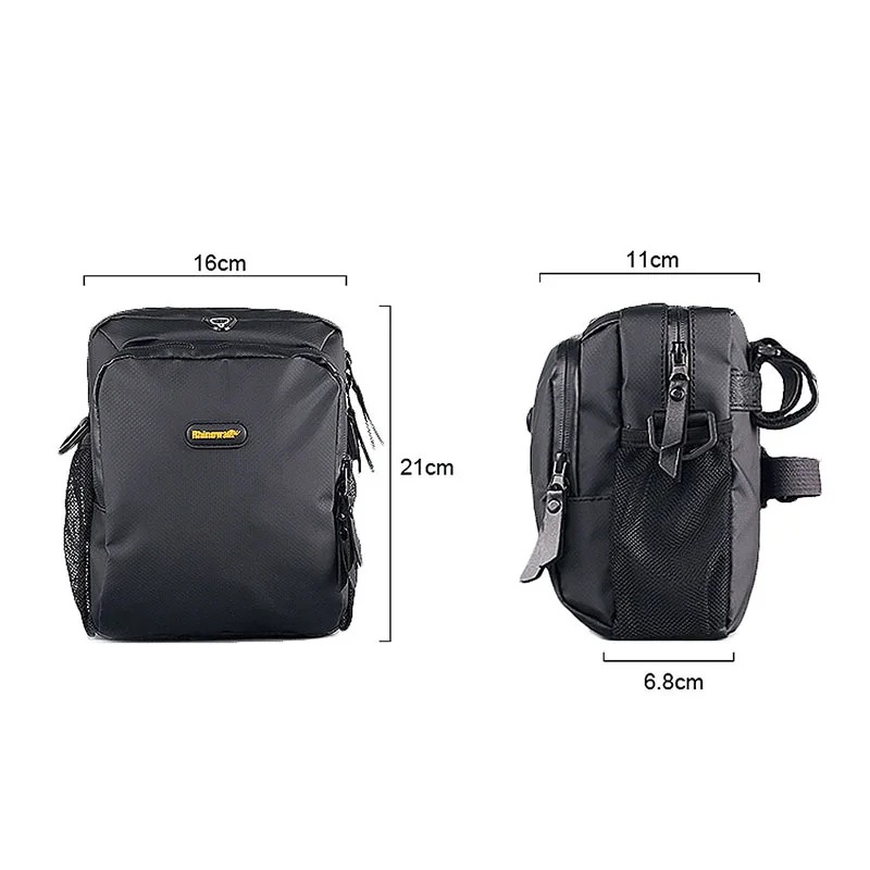 RHINOWALK 4L Bicycle Handlebar Bag Full Waterproof Folding Bike Front Electric Cycling Panniers with Rain Cover |bag pannier|bicycle handlebar
