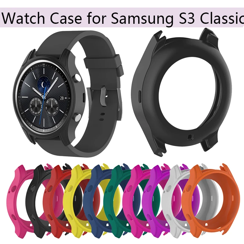 Водонепроницаемый чехол для часов samsung gear S3 классический Frontier силиконовый