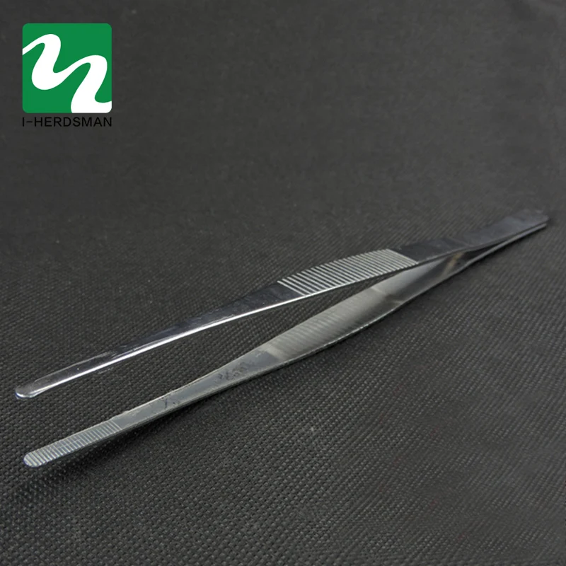 

Farm Animal Veterinary Tweezers Surgical Home Heat Resistant Medical Stainless Steel Tweezers kit Forceps Extraction Hemostat