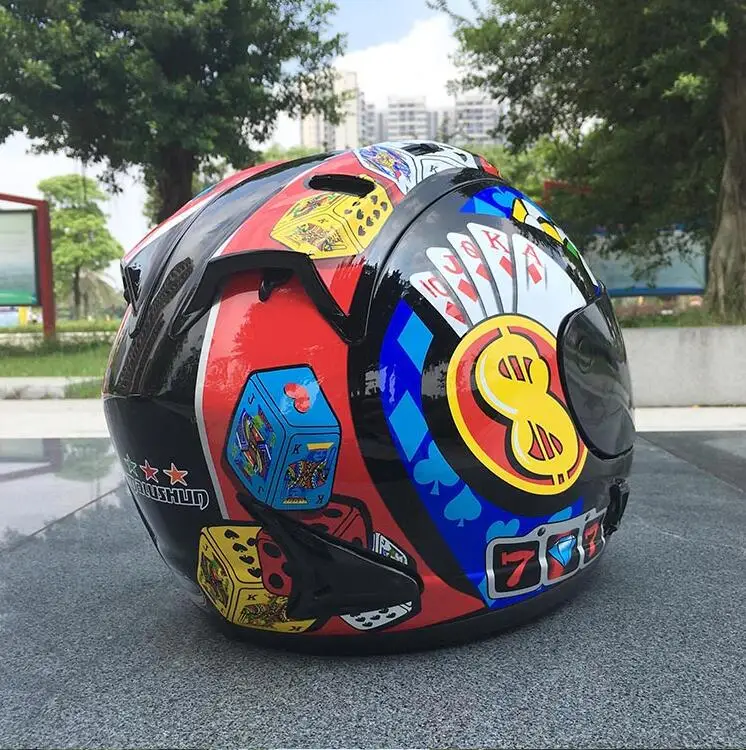 Мотоциклетный шлем для покера мужские и женские шлемы верховой езды|motorcycle helmet