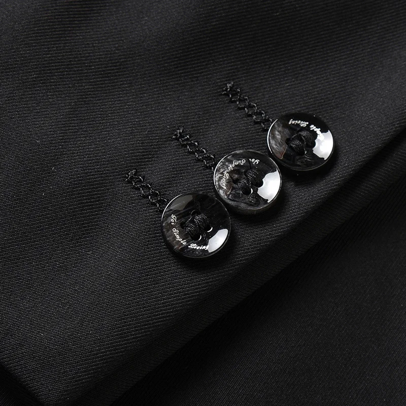 Костюм из двух частей (пальто брюки) Мужской китайский стиль туника костюм