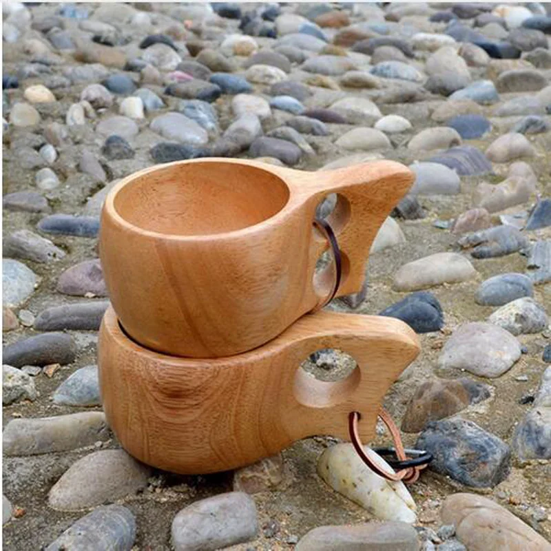 Деревянная чашка KUKSA деревянная ручной работы финские традиционные уличные