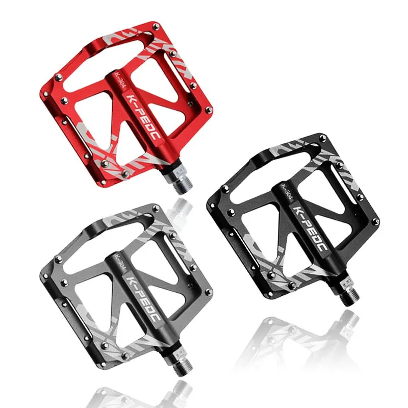 Bicycle Aluminum/Alloy Mountain Bike Pedals Road Cycling Sealed 3 Bearing BMX UltraLight bike Pedal Parts | Спорт и развлечения