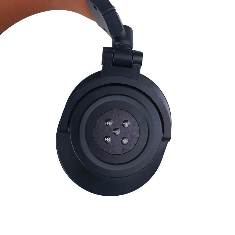 Bluetooth наушники на ухо Hi Fi стерео Беспроводная гарнитура складное и регулируемое