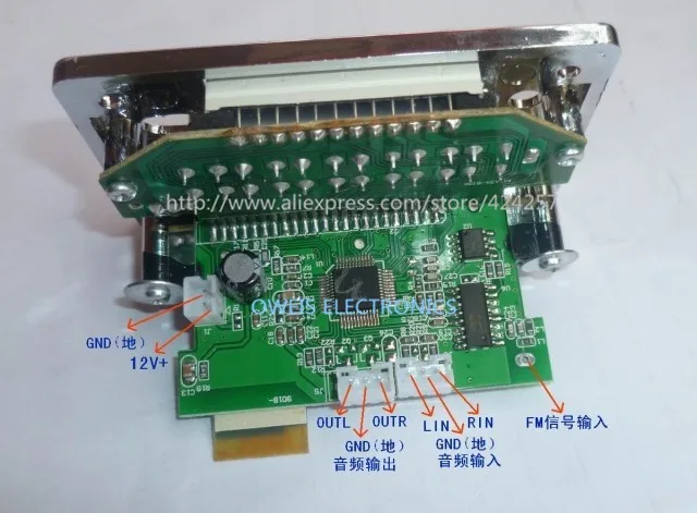 6 Keys MP3 Decode Board Bluetooth Decoder Module Lossless WAV FREE SHIPPING | Электронные компоненты и