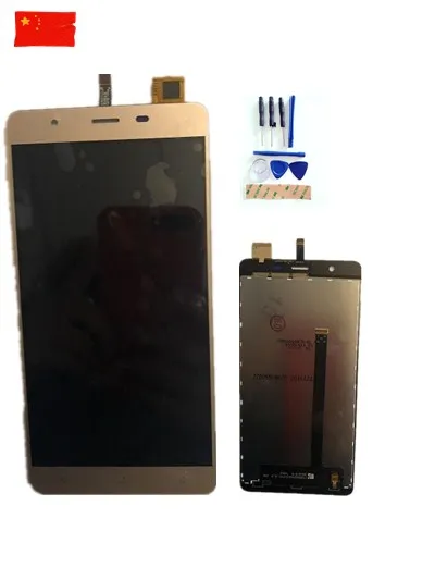 Тест ЖК-дисплей Дисплей Сенсорный экран для Elephone C1, дигитайзер, для сборки, запасные части для Elephone C1 с инструментами