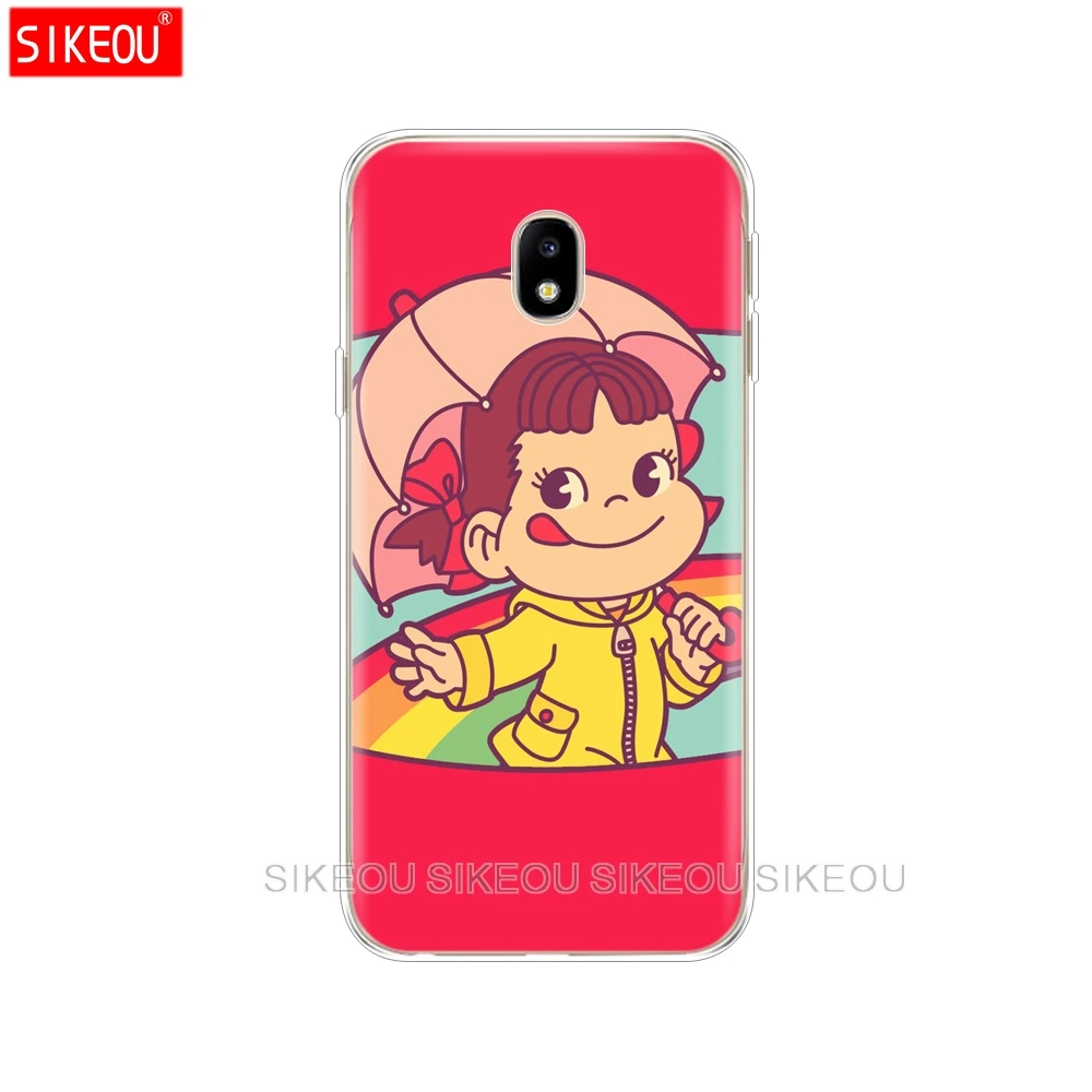 Силиконовый чехол для телефона Samsung Galaxy J3 J5 J7 2017 года J330 J530 J730 PRO j2 2018 Peko Milky girl |