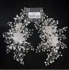 Горный хрусталь серебро/золото на заказ большая тиара головное украшение ручной работы королевская свадебная одежда Корона аксессуар для женщин ювелирные изделия - Окраска металла: Посеребренный