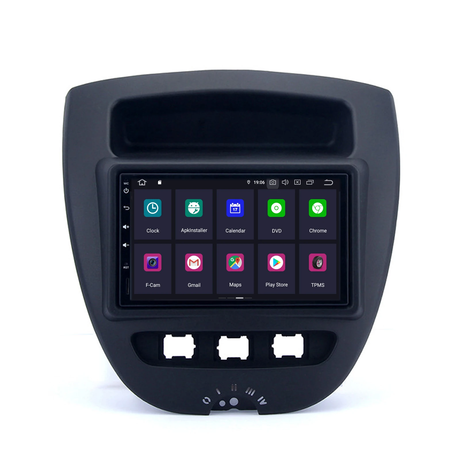 COIKA " Android 9,0 система, автомобильный DVD стерео для ≥get 107 Toyota Aygo Citroen C1 gps Navi приемник BT Музыка SWC RCA 4G сеть