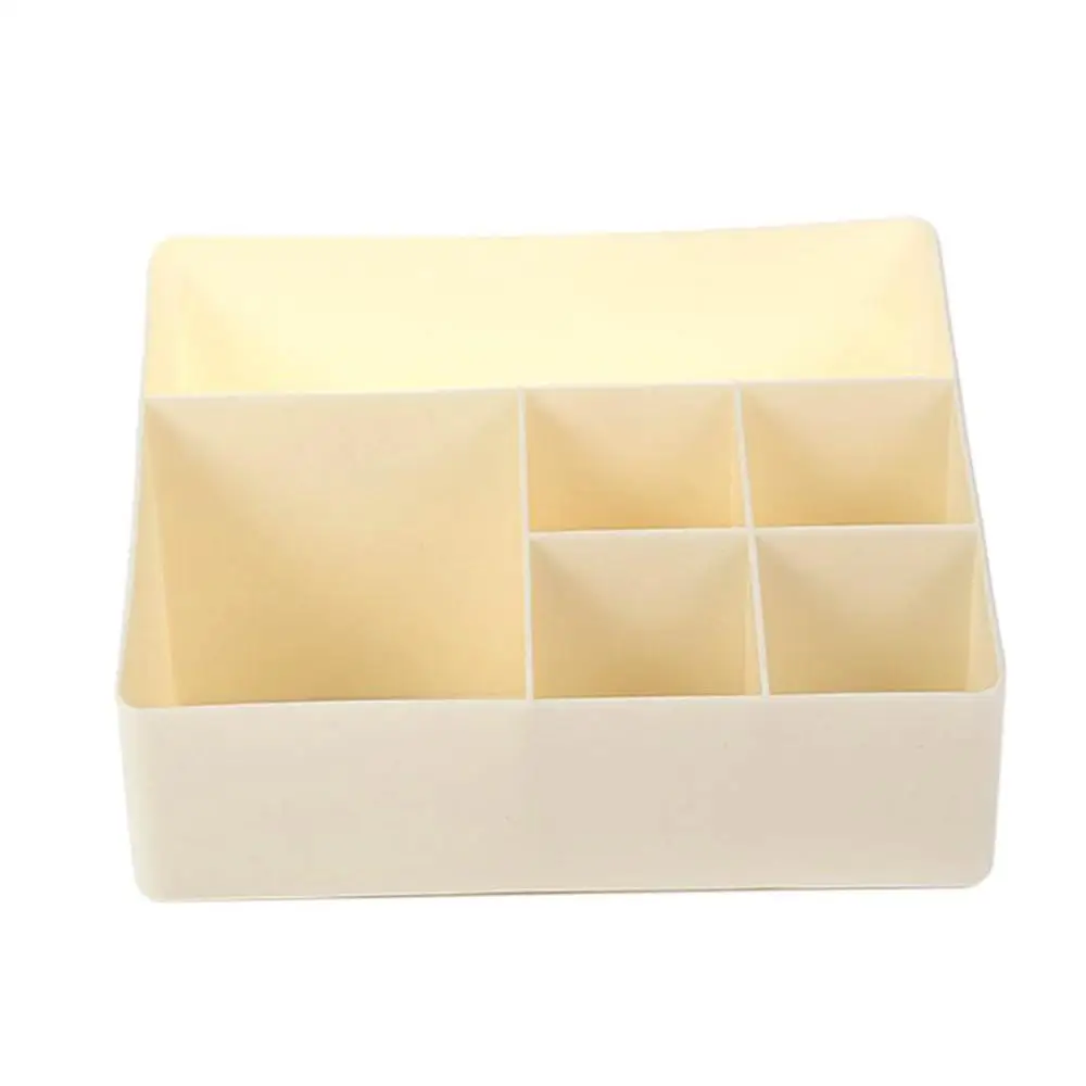 Вместительная коробка для хранения косметики ящик органайзер макияжа туалетный