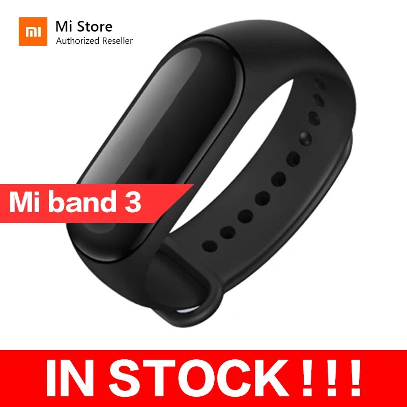 Xiaomi Mi группа 3 Смарт Браслет 0 78 "OLED сенсорный Band3 band3 | Электроника