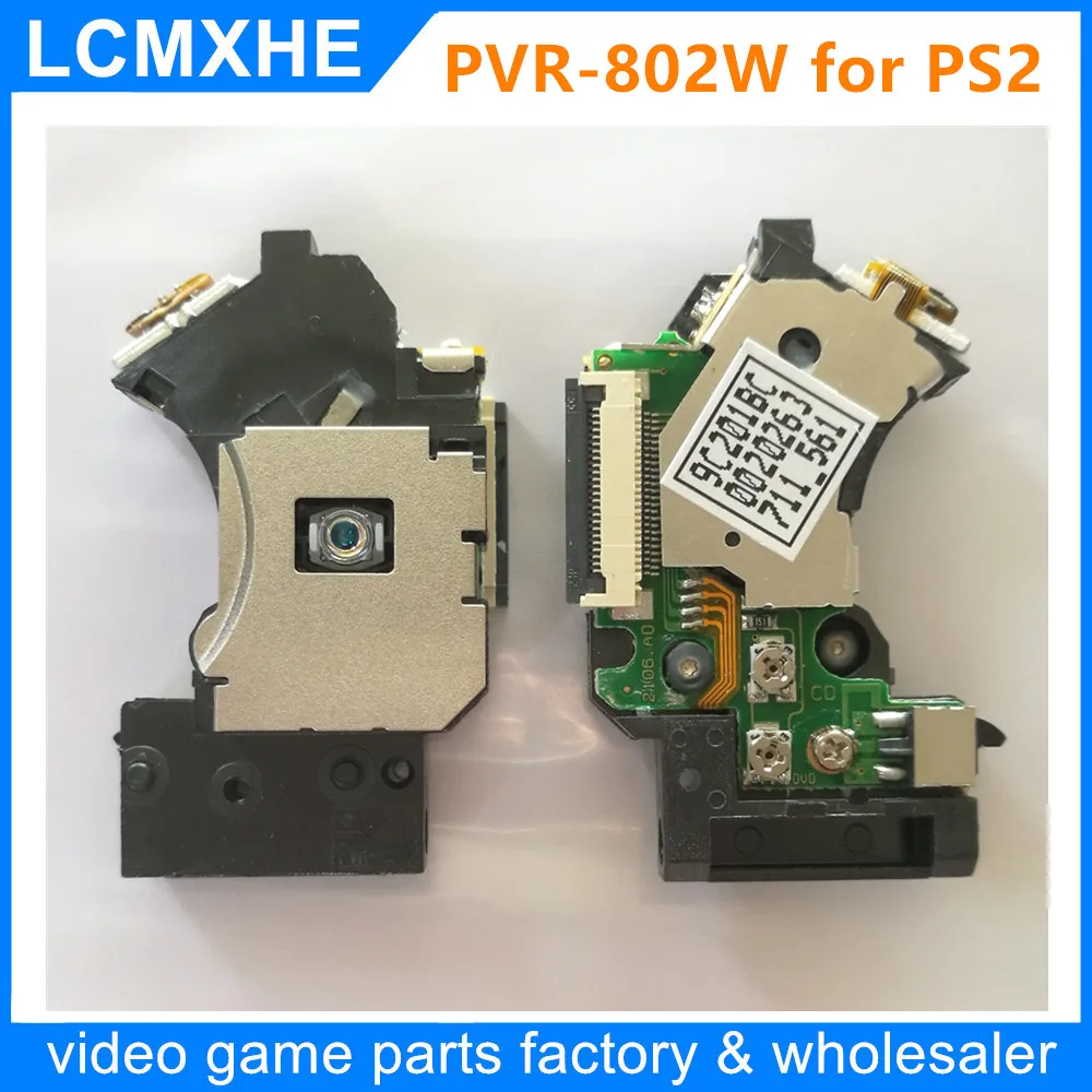 (5 шт.) PVR-802W PVR802W PVR 802 Вт лазерной линзы для PS2 Sony Playstation 2 Slim 70000 90000 Замена запчастей |