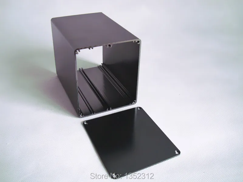 

Интегрированный алюминиевый корпус для электронного проектора, 1 шт., 97*84*125 мм, корпус усилителя мощности «сделай сам», электронный блок упр...