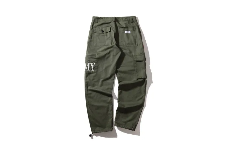 4 Colors Men casual Army jogger pants Young Solid Camo Cargo Joggers Pants | Мужская одежда
