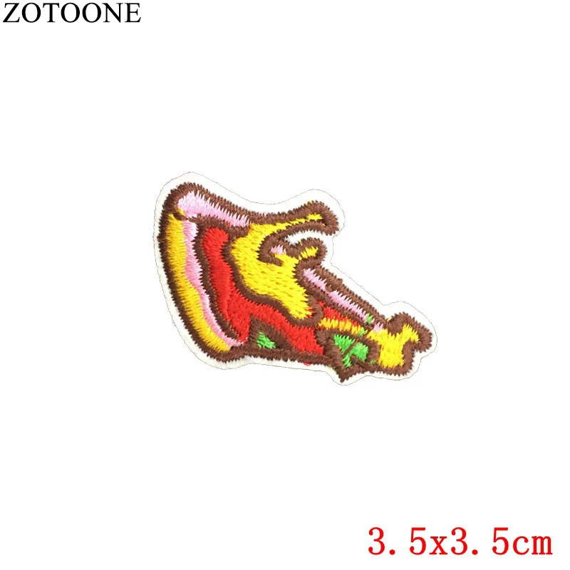 Нашивка ZOTOONE с рисунком птицы арбуза Космический значок аппликации помощью утюга