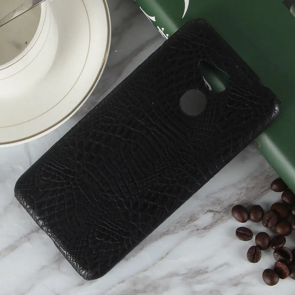 Чехол для Huawei Honor 6C Pro 5 2 дюймовый Роскошный кожаный чехол с крокодиловым узором