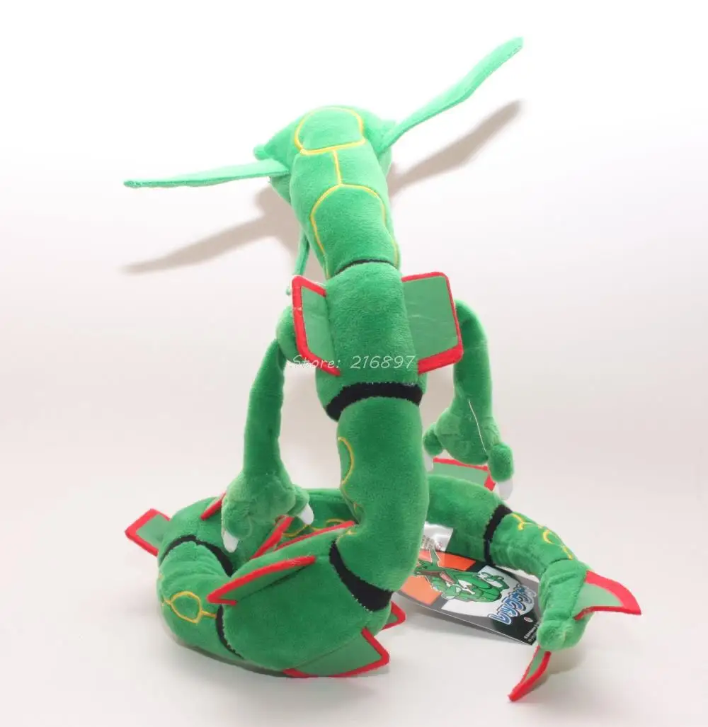 Аниме Rayquaza Плюшевые игрушки Драконы 80 см Размеры Brinquedos|dragon plush toys|dragon plushplush toys dragon