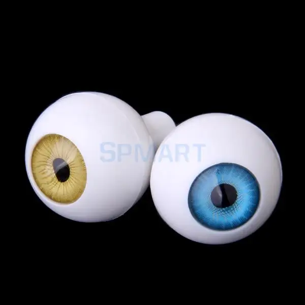 8 шт Круглые акриловые кукольные глаза глазные яблоки Хэллоуин реквизит 22 мм|eye