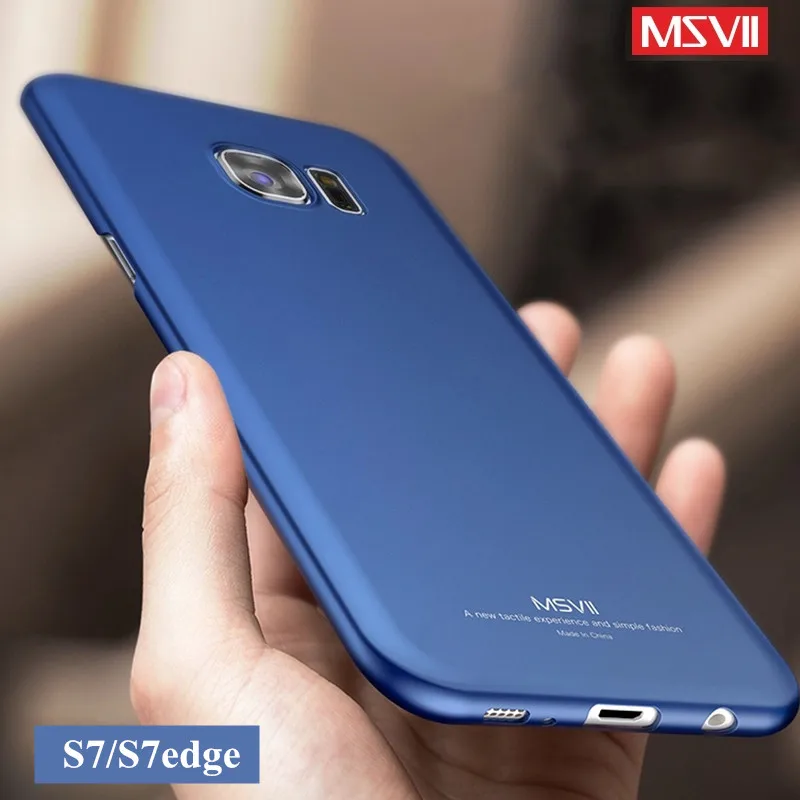 Чехол для Samsung Galaxy S7 Edge Роскошные тонкие Чехлы MSVII S 7 чехол жесткий телефона