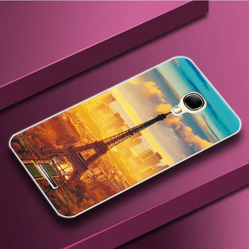 Exotic Natural Landscape Soft TPU Phone Case For Alcatel 5010 Back Cover Silicone OneTouch Pixi 4 OT-5010 5010D Capa |