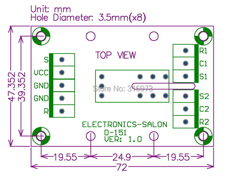Модуль реле мощности DPDT 8 Amp 24 В постоянного тока RT424F24|tyco power module|latching relay modulebistable