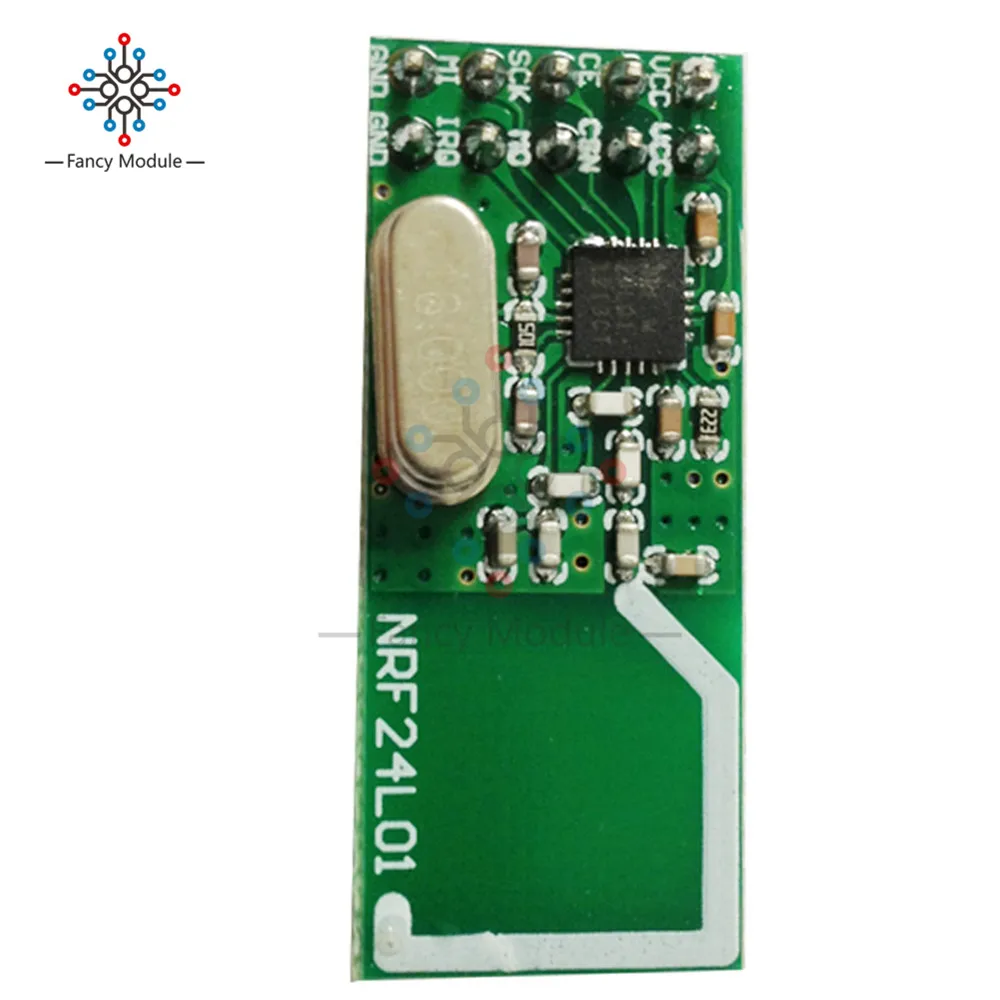 125 каналов NRF24L01 + 2 4 ГГц антенна радиочастотный модуль приемопередатчика