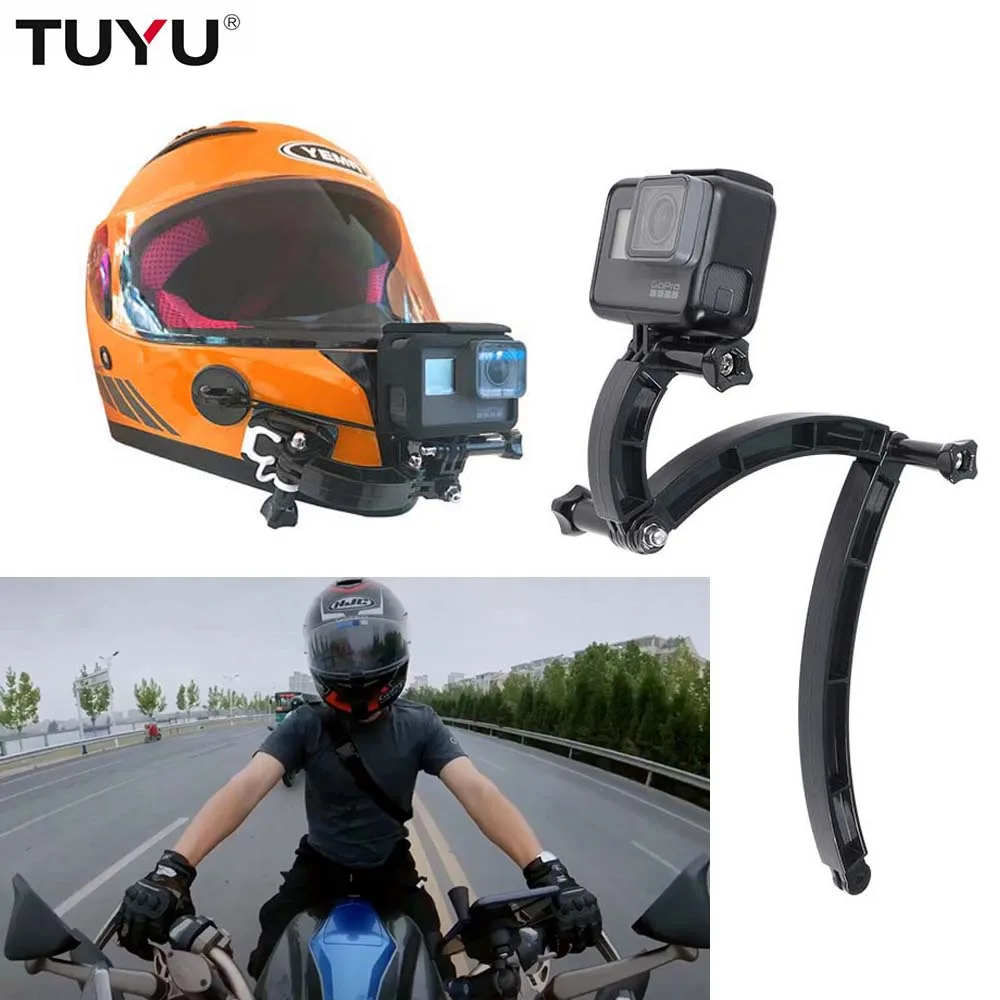 Удлинительный кронштейн для автоспуска Go pro шлем героя спортивной камеры SJ4000 EKEN