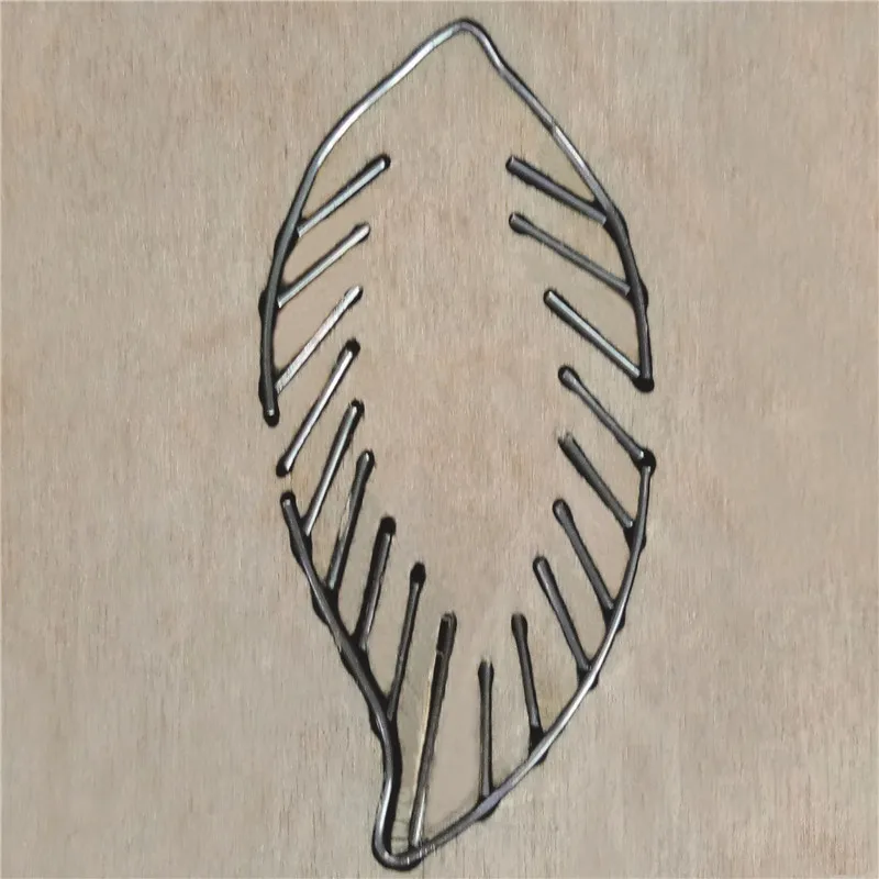 Деревянные Пресс формы для вырезания большого листа новинка 2019 скрапбукинг