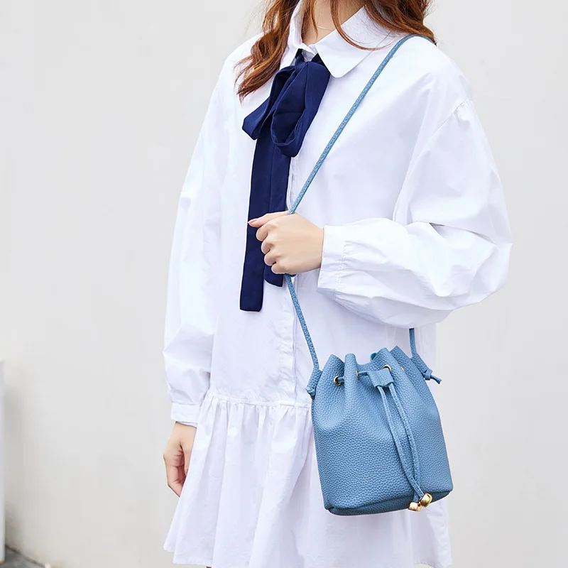 Новое поступление 2019 женская сумка-мешок Женская вместительная сумка через