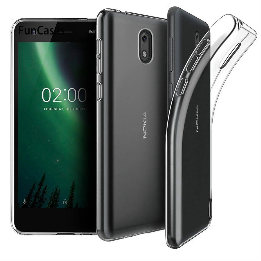 С украшением в виде кристаллов прозрачный мягкий чехол для Nokia 2 1 5 3 1X6 6 2018 7 plus 3310 9 8