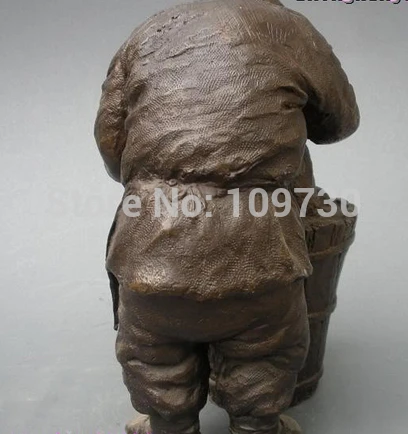 Бир 001907 Китай чистая Бронзовый картофель жареный сладкий старик Статуя