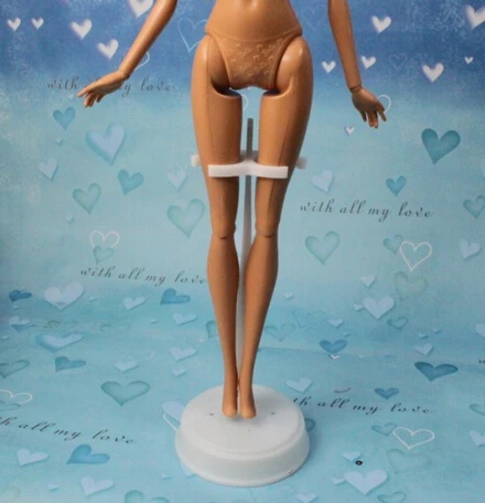 Подставка для ножек куклы белого цвета держатель подставки Monster High 1/6 курн