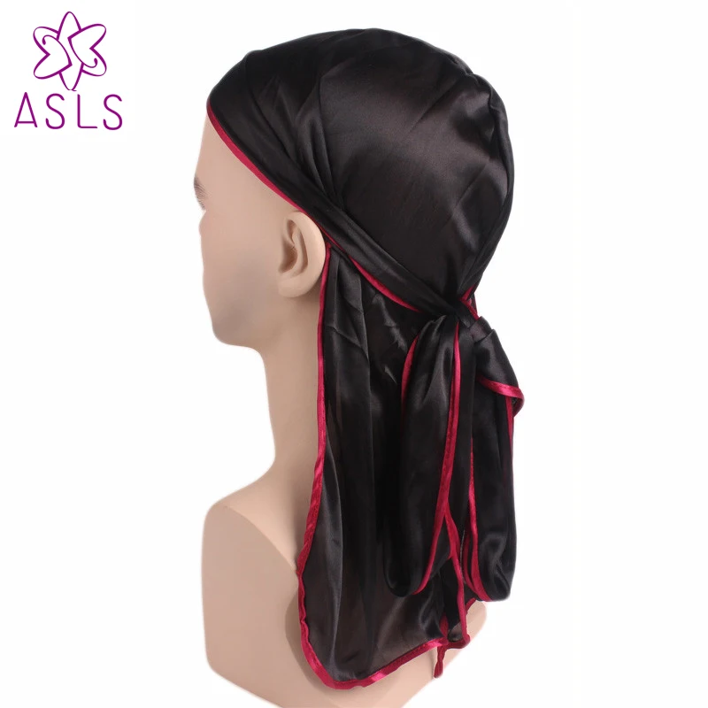 

New Arrival Fashion Elegant Spandex King's Durag Biker Head Wrap Skullcap Bandanna Doo Rag