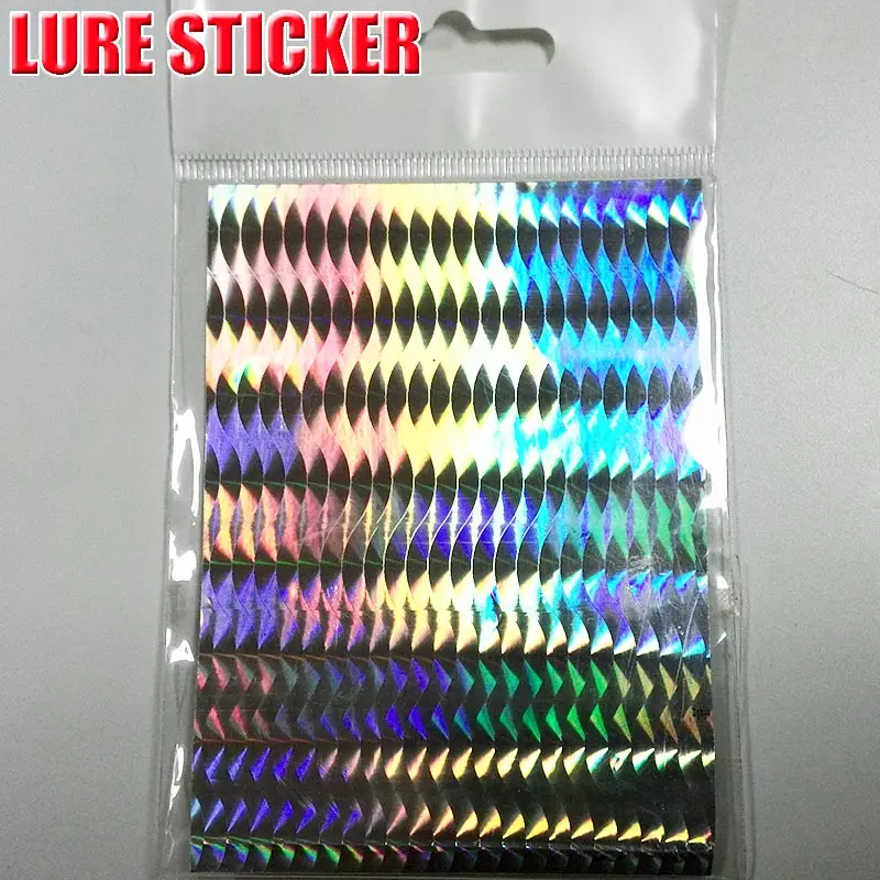 Новый продукт 2018 Горячая наклейка для приманки с многослойным покрытием