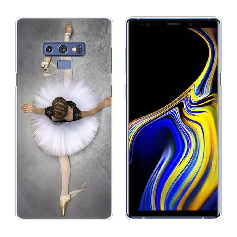Силиконовый чехол для балерины Samsung Galaxy A80 A70 A60 A50 A40 A40S A30 A20E A2CORE M40 Note 10 Plus 9 8 5 |