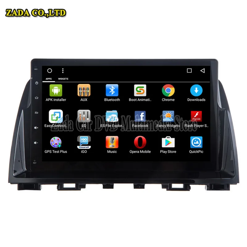 NaviTopia 10 1 дюймов Восьмиядерный Android 8 автомобильный dvd плеер для Mazda 6 ATENZA 2014 2015 2016