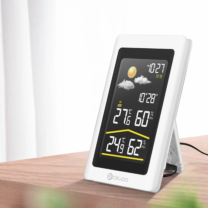 Новинка! Digoo DG TH11300NF умный дом беспроводной HD цветной экран USB открытый для
