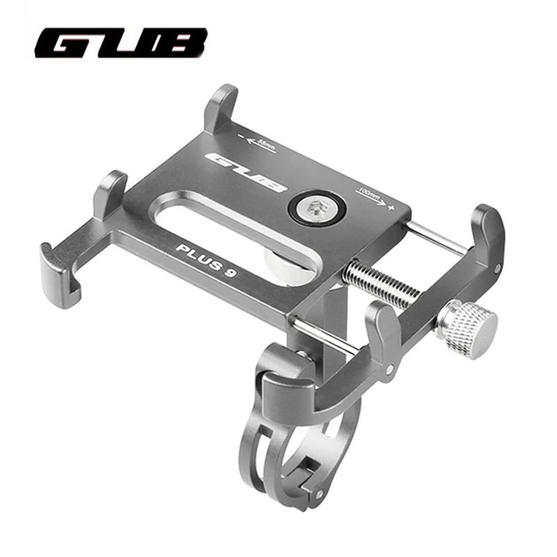 Titan GUB алюминиевый универсальный велосипедный держатель для телефона MTB горный велосипед мотоцикл руль зажим подставка для смартфонов 3," до 7,5" - Цвет: Titan